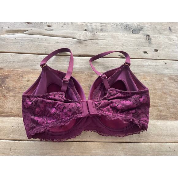 Victoria's Secret Kir Red 34DD Body By Victoria Wireless Nursing Bra VS - Picture 3 of 3
